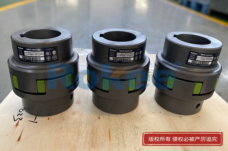 Installation of Curved Jaw Shaft Coupling,plum couplings,Flexible plum blossom coupling,Jaw couplings,Claw couplings