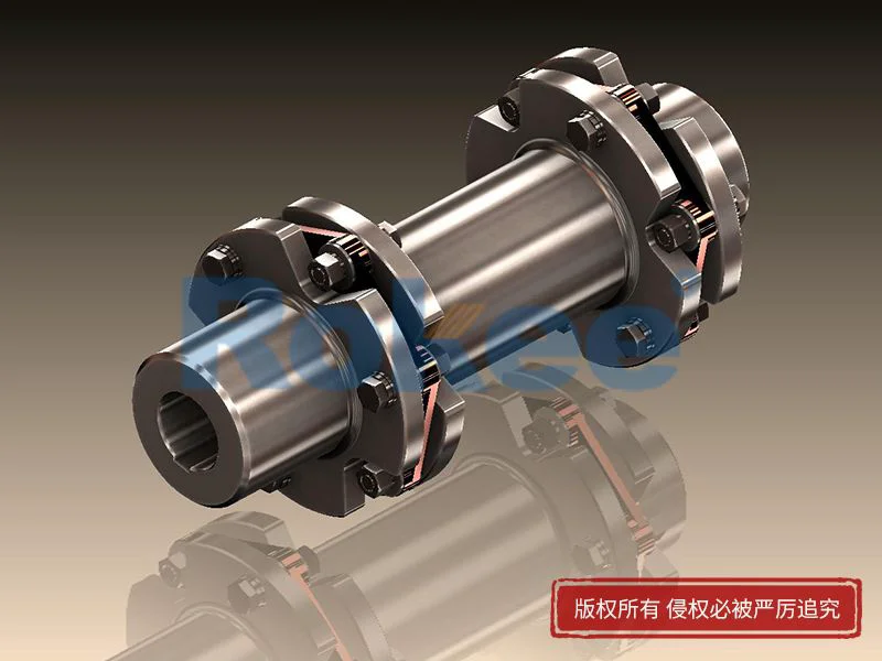 JMIIJ膜片聯軸器,JMIIJ型(帶中間軸不帶沉孔)金屬膜片聯軸器