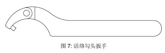 扭力限制器活絡勾頭扳手